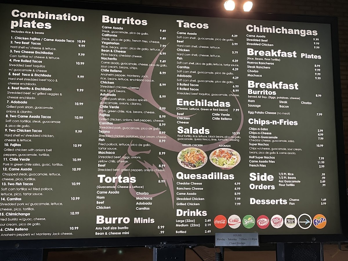 Alberto's Mexican Restaurant Menu - Image 2